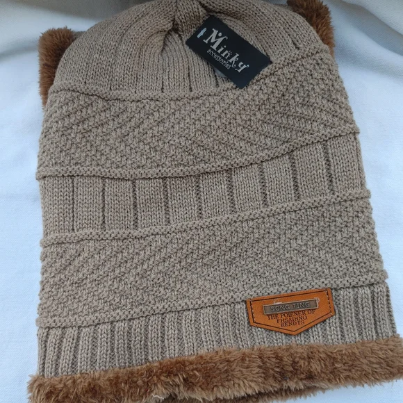 Beanie Hat Scarf Set Warm For Men,Women❄️🥶 - Picture 2 of 4